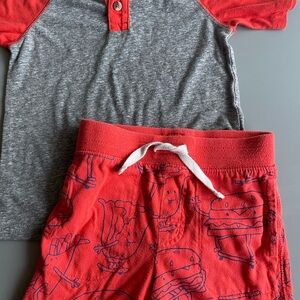 GUC Baby Gap | Toddler Boys Shorts | Cherokee Shirt Set